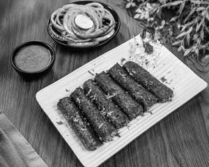 Corn Spinach Seekh