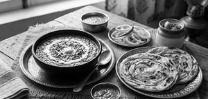 Dal Makhani + 2 Laccha Parntha