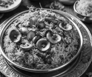 Mushroom Biriyani