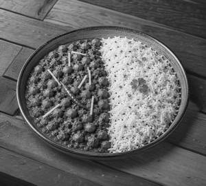Punjabi Chhole + Jeera Rice
