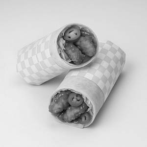 Korean Crunchy Chicken Roll