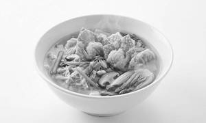 Sub Cum Wonton Soup