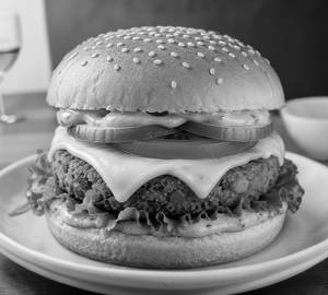 Veg cheese burger