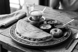 Masala Dosa + Vada(1pc) + Coffee