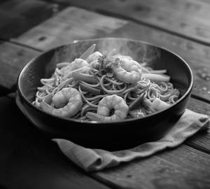 Prawn Schezwan Chowmein
