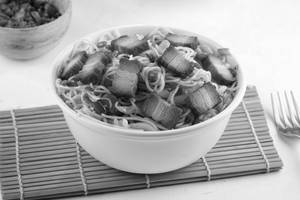 Pork Burnt Garlic Noodles