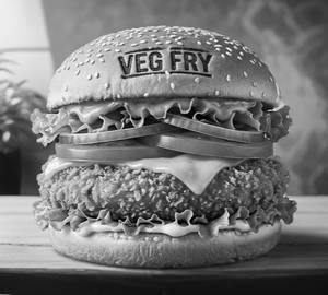 Fried burger