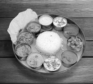 South Indian Thali [ Full Meals ]