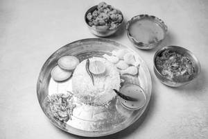 Small fish full thali