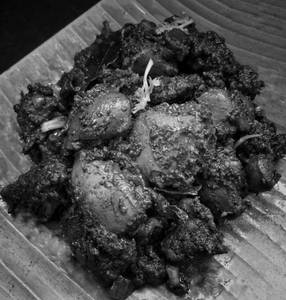 Mutton Liver Papper Fry