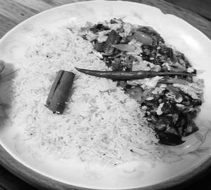 Jeera Rice With Egg Bhurji