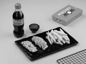2 Pcs Peri Peri Strips + 1 Regular Fries + 1 Coke 250ML