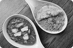Chicken Tripple Schezwan Noodles