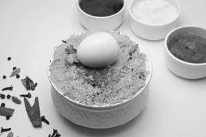 Biryani Rice + 1 Pc Boiled Egg