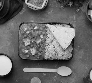 Mattar Paneer Rice Bowl