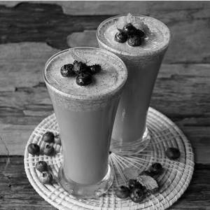 Blue Berry Thick Shake