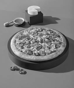 Hot Honey Chicken Pan Pizza