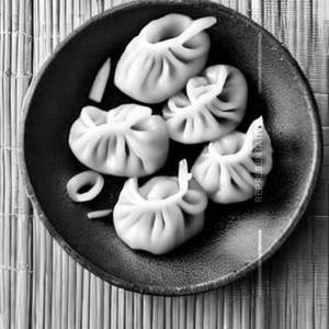 CHILLY GARLIC SOYA MOMOS