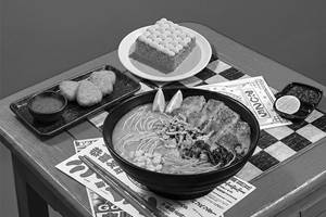 Khao Soi Ramen + Cheesy Corn Traingles + Thai Tres Leches Combo