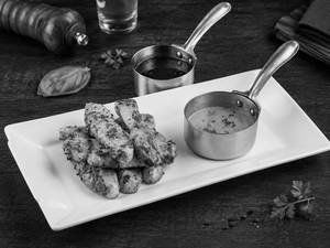 Barbeque Chicken Finger with Romesco
