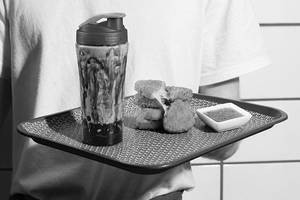 Taiwanese Bubble Tea With Brown Sugar Sauce + Corn Triangles Combo