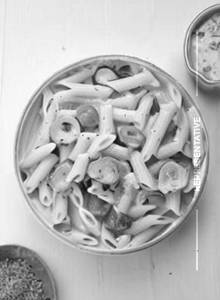 Veg white pasta