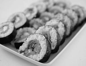 Sassy Salmon Kimbap ₹675