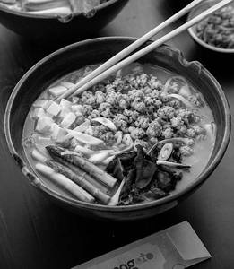 Miso Broth Ramen Bowl Chicken