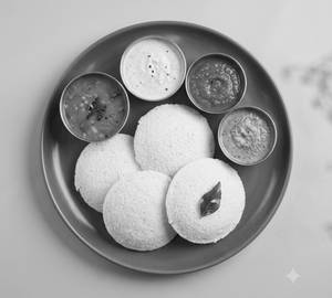 Idli - ( 4 Pcs )