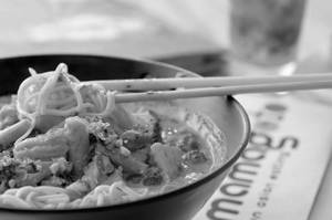 Chiang Mai Train Station Noodles Veg