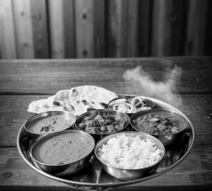 Rajasthani thali