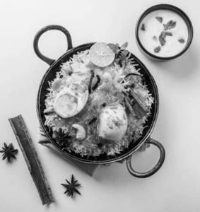 Egg Biryani (2pc)