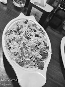 Golden Onion Mushroom Fried Rice
