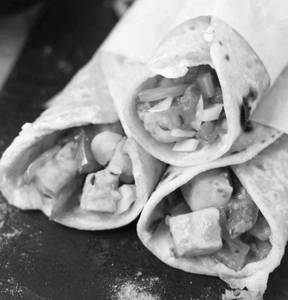 Paneer roll