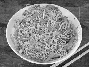 Veg Hakka Noodles