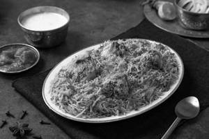 Boneless Murgh Afghani Biryani [500g]