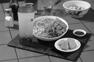Kimchi Ramen + Cheesy Corn Traingle + Any Bubble Fizz Combo