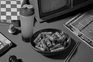 Tteokbokki Classic And Any Fruit Bubble Tea Combo