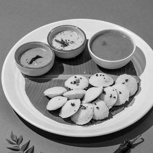 Ghee Button Idli