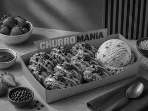 Choco Strawberry Churro Sundae