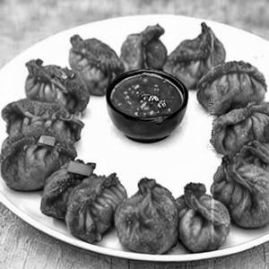Mutton Manchurian Momos