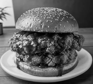 Zinger tandoori fc burger