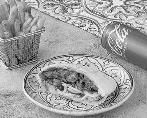 Chicken Pita Pocket + Peri Peri Fries (Regular) + Choice of Drink