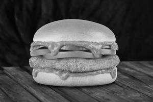 Chicken Makhani Burst Burger