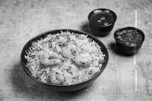 Burnt Garlic Fried Rice Prawns