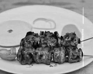 Dahi Lasuni Mushroom Tikka