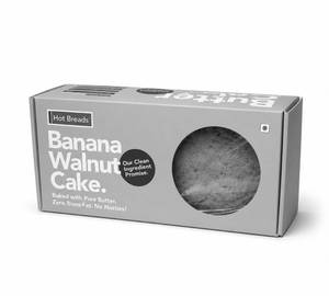 Banana Walnut Butter Cake (200 Gms)