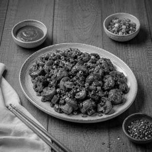 Chilli Mushroom Dry