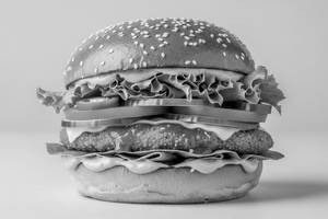 Spicy Schezwan Burger