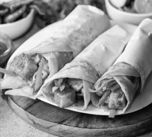 Classic veg wrap